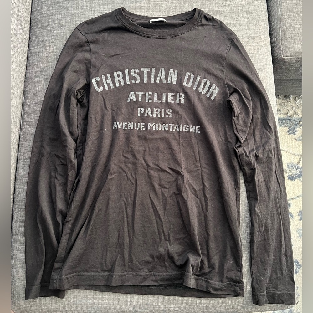 Black Dior Long Sleeve